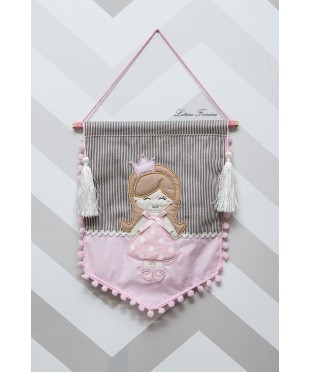 FLÂMULA MENINA PRINCESA